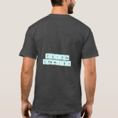 FUTURE CHEMIST - GESPELD MET ELEMENT T-SHIRT (Achterkant)