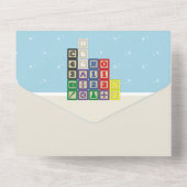 Future Chemist's Blocks All-in-One uitnodiging (Achterkant)