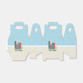 Future Chemist's Blocks Baby shower Favor Box Bedankdoosjes (Uitgevouwen)