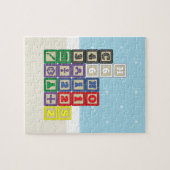 Future Chemist's Blocks puzzel (Horizontaal)