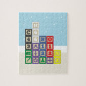 Future Chemist's Blocks puzzel Legpuzzel (Verticaal)