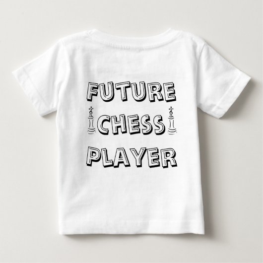 Future Chess Player Toddler Children STEM Games (Achterkant)