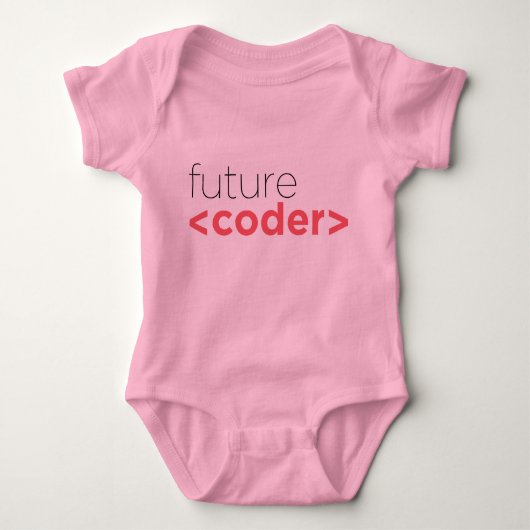 Future<coder>Onsie Romper (Voorkant)