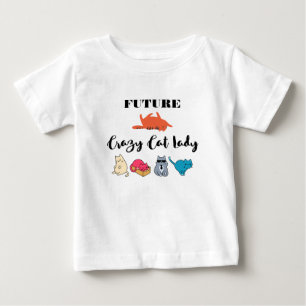 Future Crazy Cat Lady - Cute Kat Illustratie