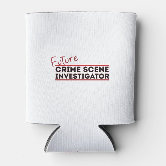 Future Crime Scene Investigator Blikjeskoeler (Voorkant)
