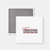 Future Crime Scene Investigator Magneet (Voorkant / Achterkant)