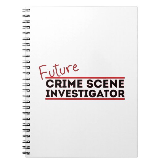 Future Crime Scene Investigator Notitieboek (Voorkant)