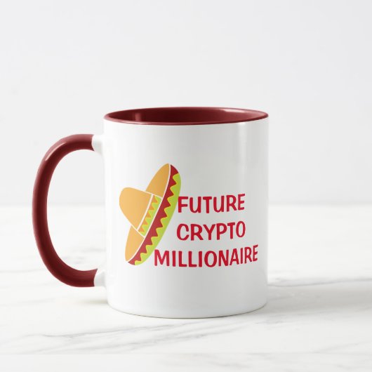 Future Crypto Currency Doctor Pun Funny Coffee Mok (Links)