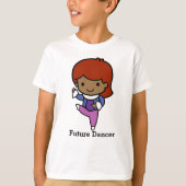 Future Cute Dancer, jazz / ballet T-shirt (Voorkant)