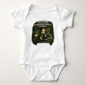 Future Cybersecurity Expert Baby Romper (Voorkant)