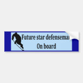 Future Defenseman Bumpersticker (Voorkant)