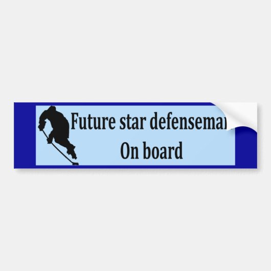 Future Defenseman Bumpersticker (Voorkant)