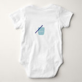  "Future Dental Hygienist"-Baby Romper (Achterkant)