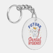 Future Dental Hygienist RDH Sleutelhanger (Voorkant Links)