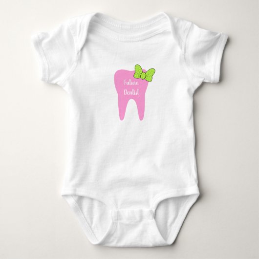  "Future Dentist"-Baby Romper (Voorkant)