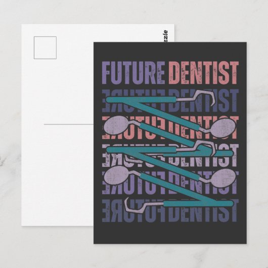 Future Dentist Briefkaart (Voorkant / Achterkant)