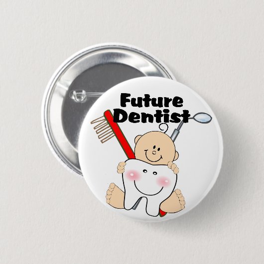 Future Dentist Ronde Button 5,7 Cm (Voorkant /achterkant)