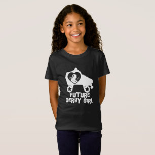 Future Derby Girl, Roller Skating design for Kids T-shirt