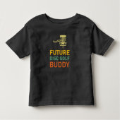 Future Disc Golf Buddy - Flying Disc - Frisbee Kinder Shirts (Voorkant)