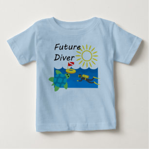 Future Diver Design - Baby Fine Jersey T-Shirt