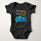 Future Diver Design - Baby Jersey Bodysuit (Voorkant)