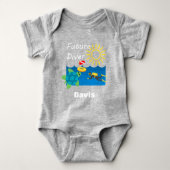 Future Diver Design - Baby Jersey Bodysuit (Voorkant)
