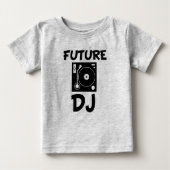 Future DJ grappig shirt baby (Voorkant)