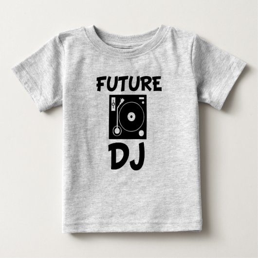 Future DJ grappig shirt baby (Voorkant)