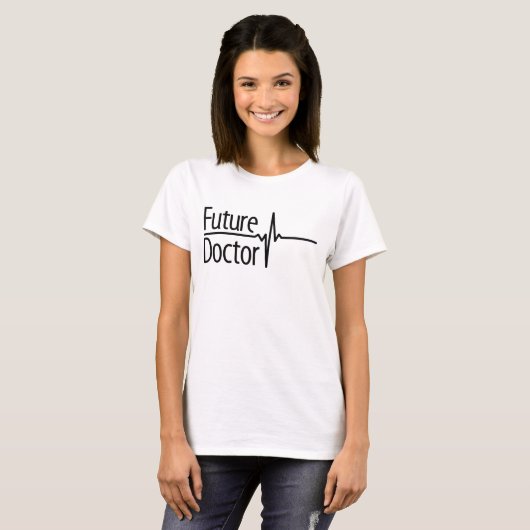 Future Doctor EKG T-shirt (Voorkant volledig)