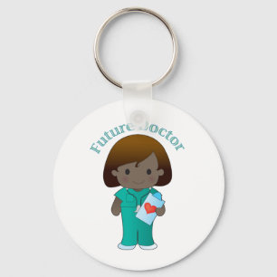 Future Doctor Girl Sleutelhanger