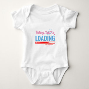 Future Doctor Loading Funny Personalized Unisex Romper