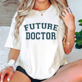 Future Doctor / Medische Student Afstuderen wit T-shirt