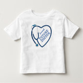 Future Doctor Stethoscoop Kinder Shirts (Voorkant)
