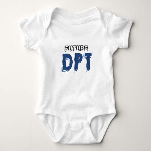 Future DPT - Grappige Doctor of Physical Therapy Romper (Voorkant)