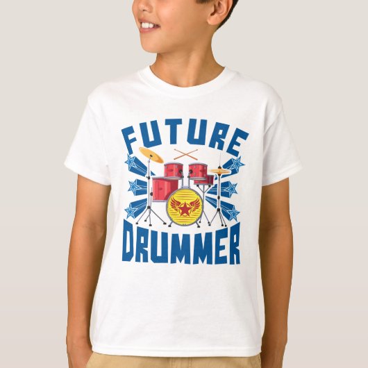 Future Drummer T-shirt (Voorkant)