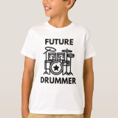 Future Drummer T-shirt (Voorkant)