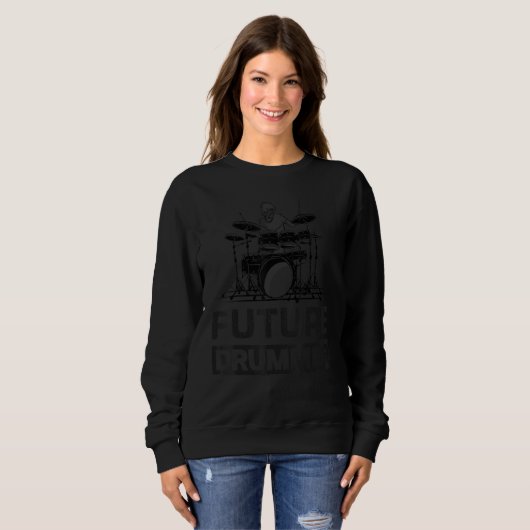 Future Drummer Trui (Voorkant volledig)