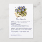 Future Dusk Common Evening Primrose Gast Details Informatiekaartje (Voorkant)