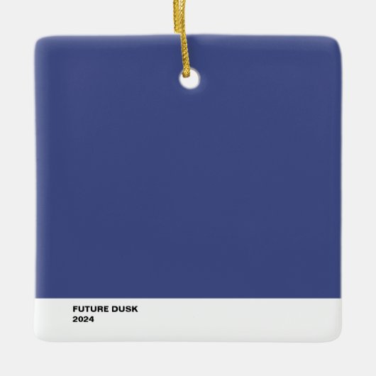 Future Dusk Keramisch Ornament (Voorkant)