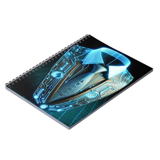 Future Elegance – 4D Necktie Classic Notitieboek (Linkerzijde)