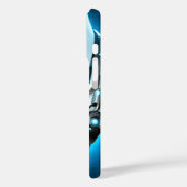 Future Elegance-4D Necktie iPhone 16 Hoesje voor v (Achterkant / Links)