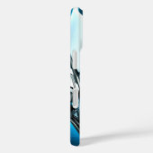 Future Elegance-4D Necktie iPhone 16 Hoesje voor v (Achterkant / Rechts)