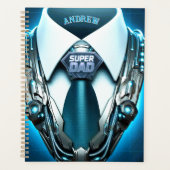 Future Elegance - 4D-stropdas Planner voor hem en  (Voorkant)