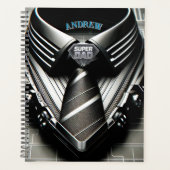 Future Elegance - 4D-stropdas Planner voor papa en (Voorkant)