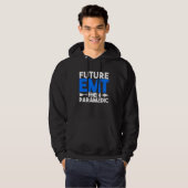 Future EMT Then Paramedic EMS First Responder Kids Hoodie (Voorkant volledig)