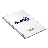 Future Engineer Personalized Graduation Notitieboek (Rechterzijde)