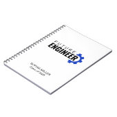 Future Engineer Personalized Graduation Notitieboek (Linkerzijde)