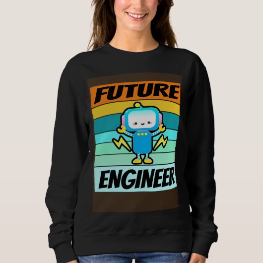 Future Engineer Shirt Boys Girls Software Engineer (Voorkant)