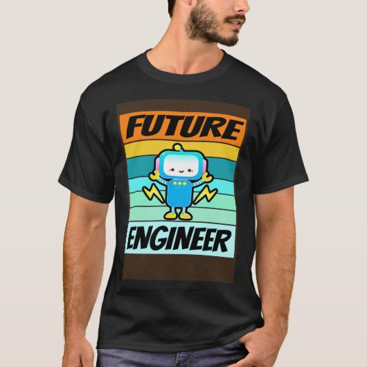 Future Engineer Shirt Boys Girls Software Engineer (Voorkant)