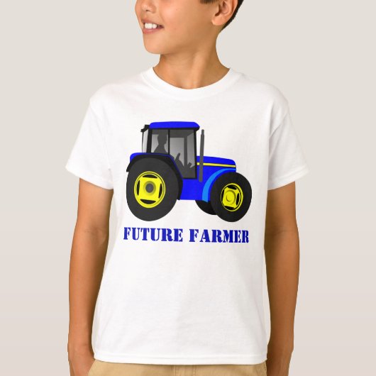 Future Farmer Blue T-shirt (Voorkant)